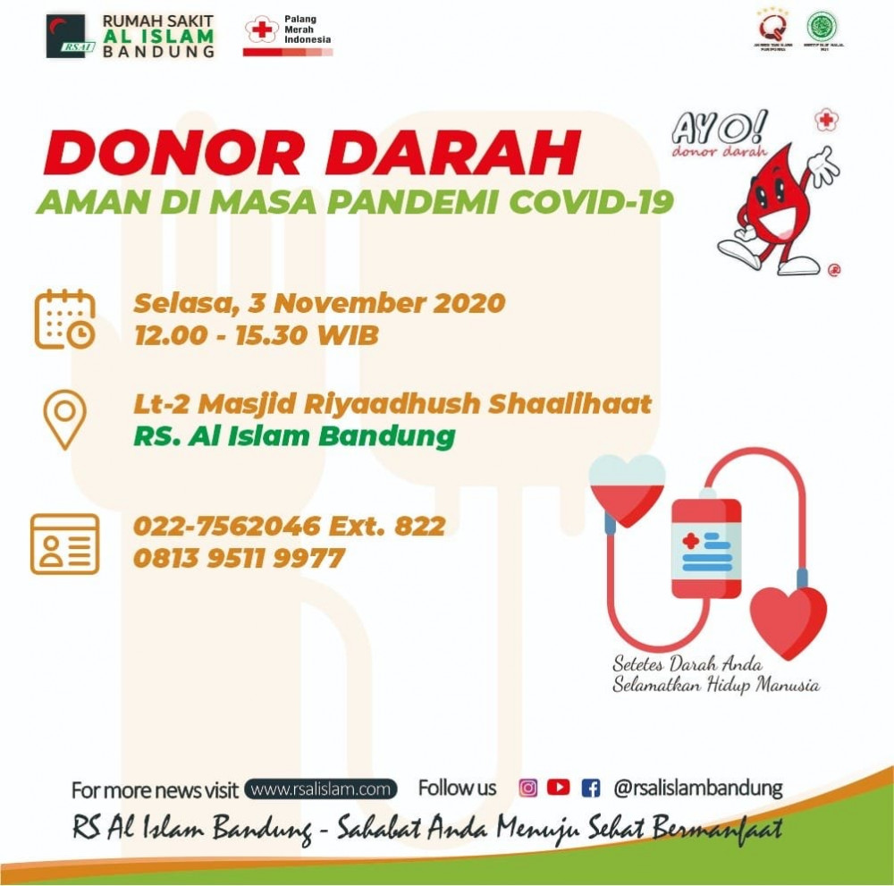 Donor Darah RS Al Islam Bandung
