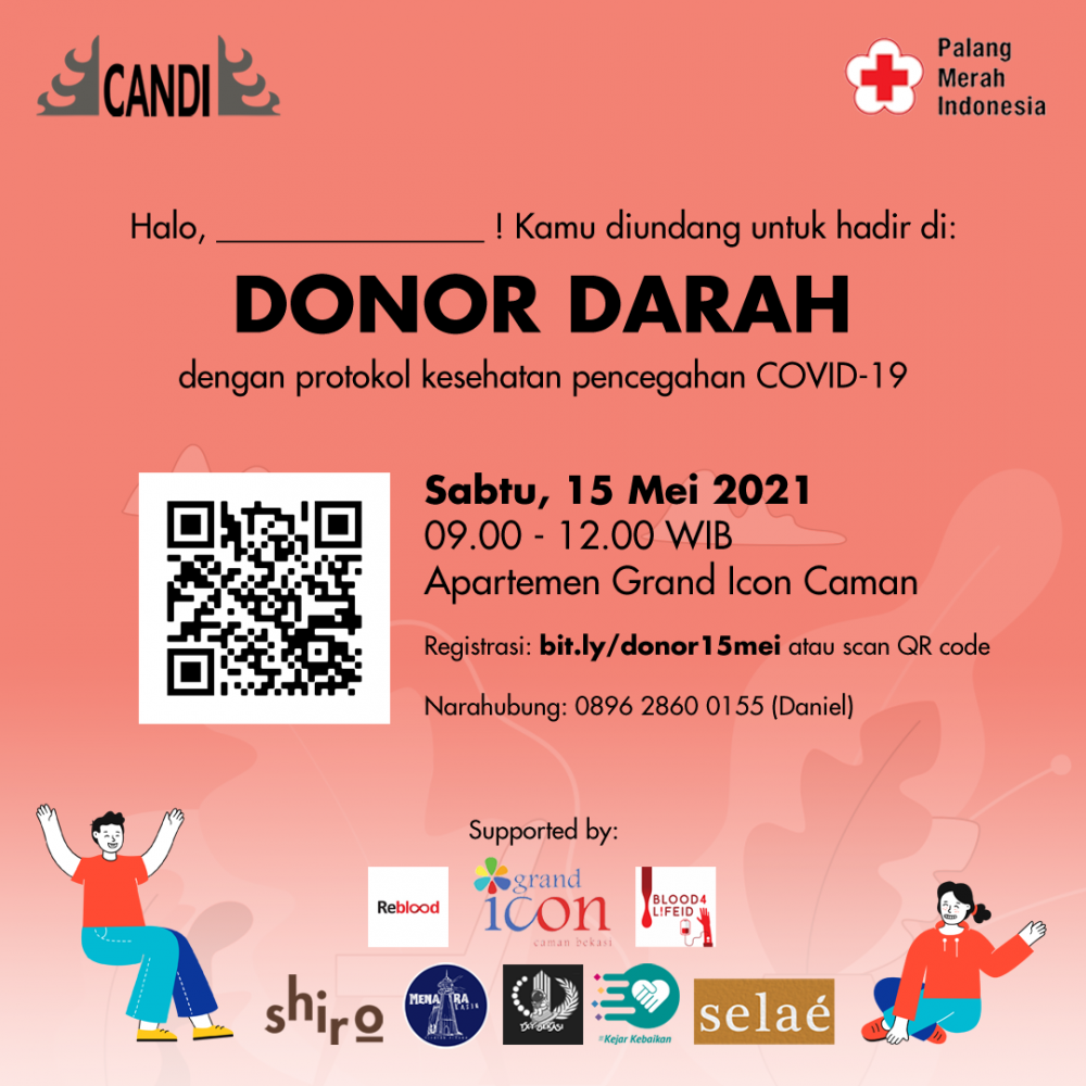Donor Darah di Grand Icon Caman, 15 Mei 2021