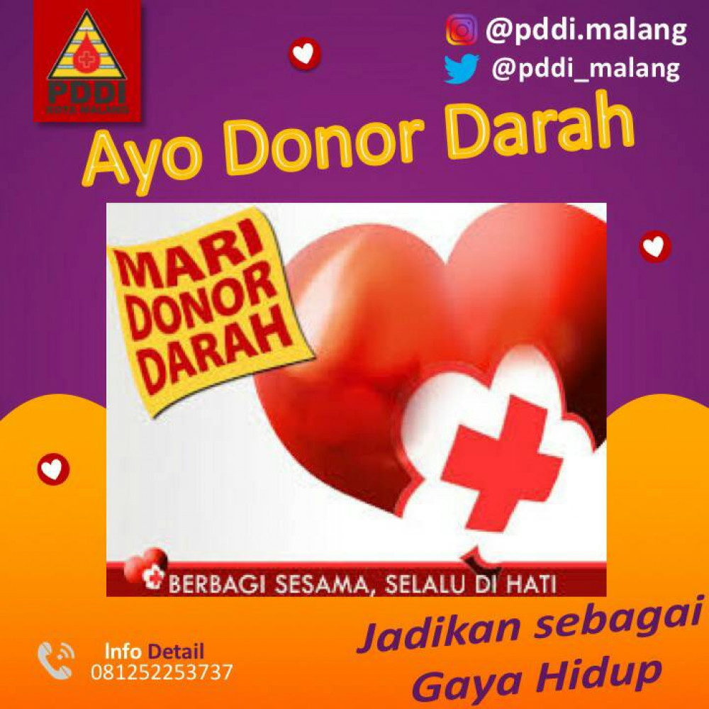 Ayo Donor Darah: Berbagi Sesama Selalu di Hati
