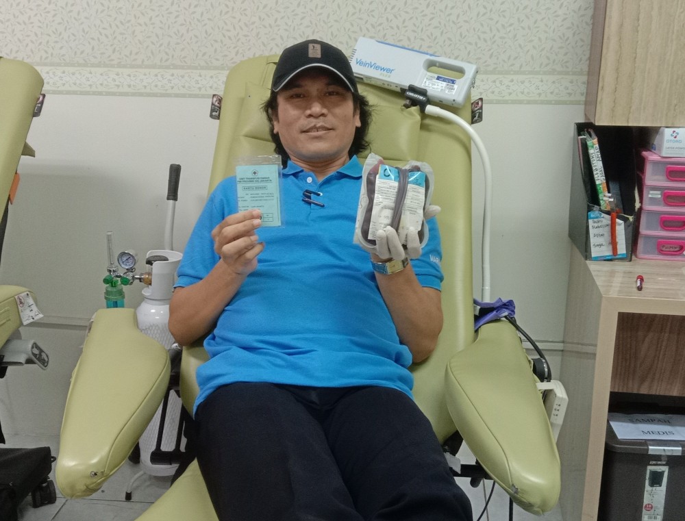 Donor Darah Sukarela ke 37 di PMI UDD Tangerang Selatan | Rabu, 4 April 2022
